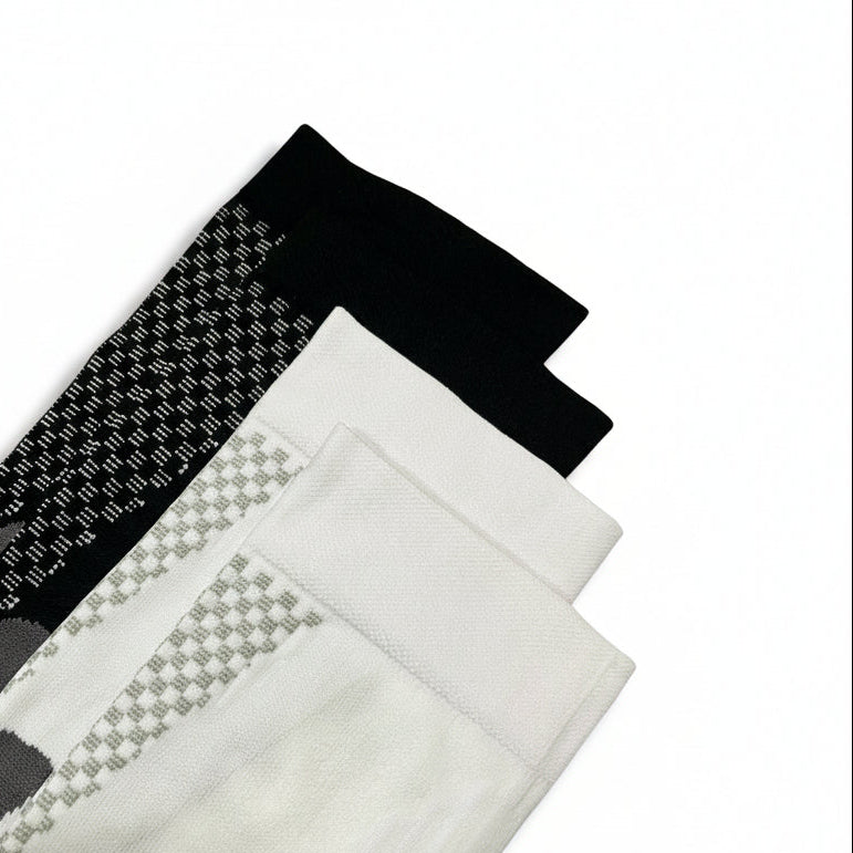 Visconte | Compressiekousen | Ademend stretch materiaal, sport compressie sokken, ondersteuning voor kuiten en dagelijks gebruik