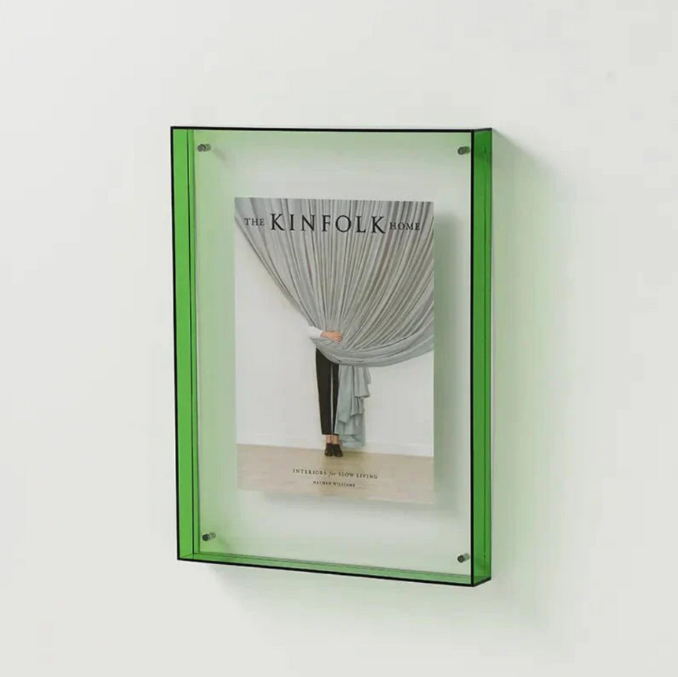 ListingFrame | Decoratief Fotolijstje van Levendig Gekleurd Transparant Acryl