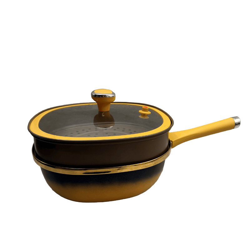 Culinara™ Titanium  anti-aanbakpan met stoomfunctie