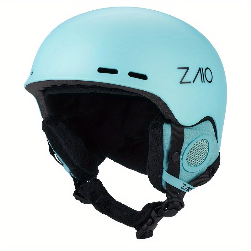 ZAIO | Outdoor Ski- of Snowboardhelm, ABS+EPS Materiaal, Warme Outdoor Veiligheidshelm voor Wintersport - Inclusief Hoofdbescherming en Beschermende Gear voor Skiën en Snowboarden