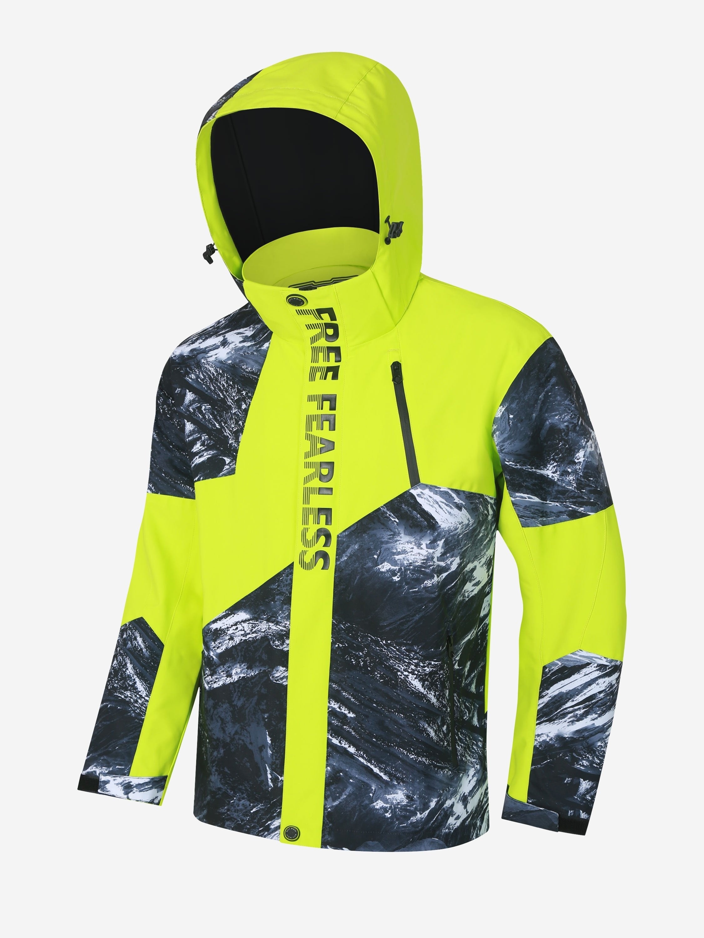 FEARLESS Ski & Snowboard Pak 25’ - Geïsoleerde Bib Pants met Verstelbare Bandjes - AlpineGlide - TP - Essential