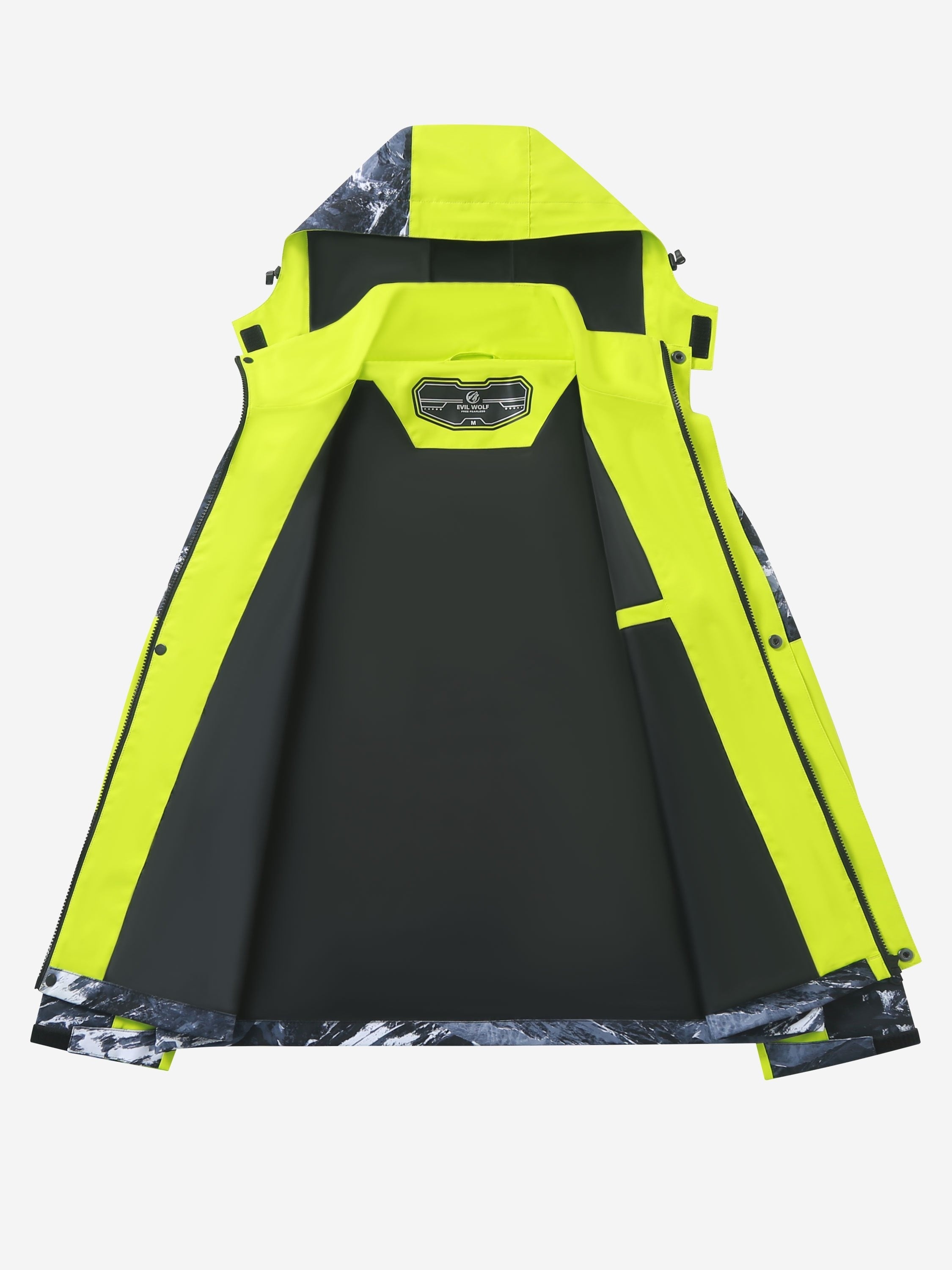 FEARLESS Ski & Snowboard Pak 25’ - Geïsoleerde Bib Pants met Verstelbare Bandjes - AlpineGlide - TP - Essential