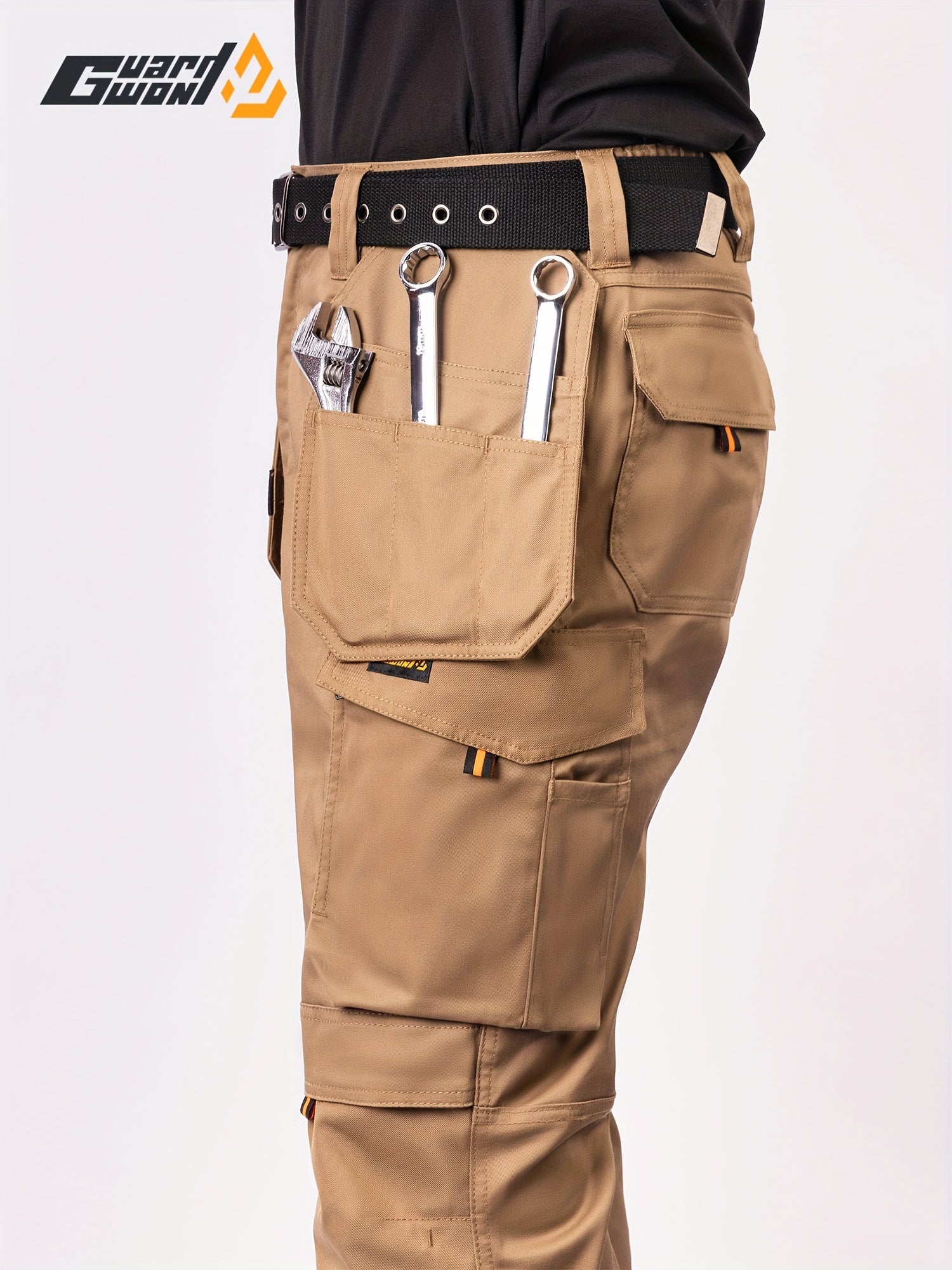 Solide Cargo Werkbroek Met Hangende Zakken - Regular Fit - Trailman - TM 45 - Essential in Meerdere Kleuren