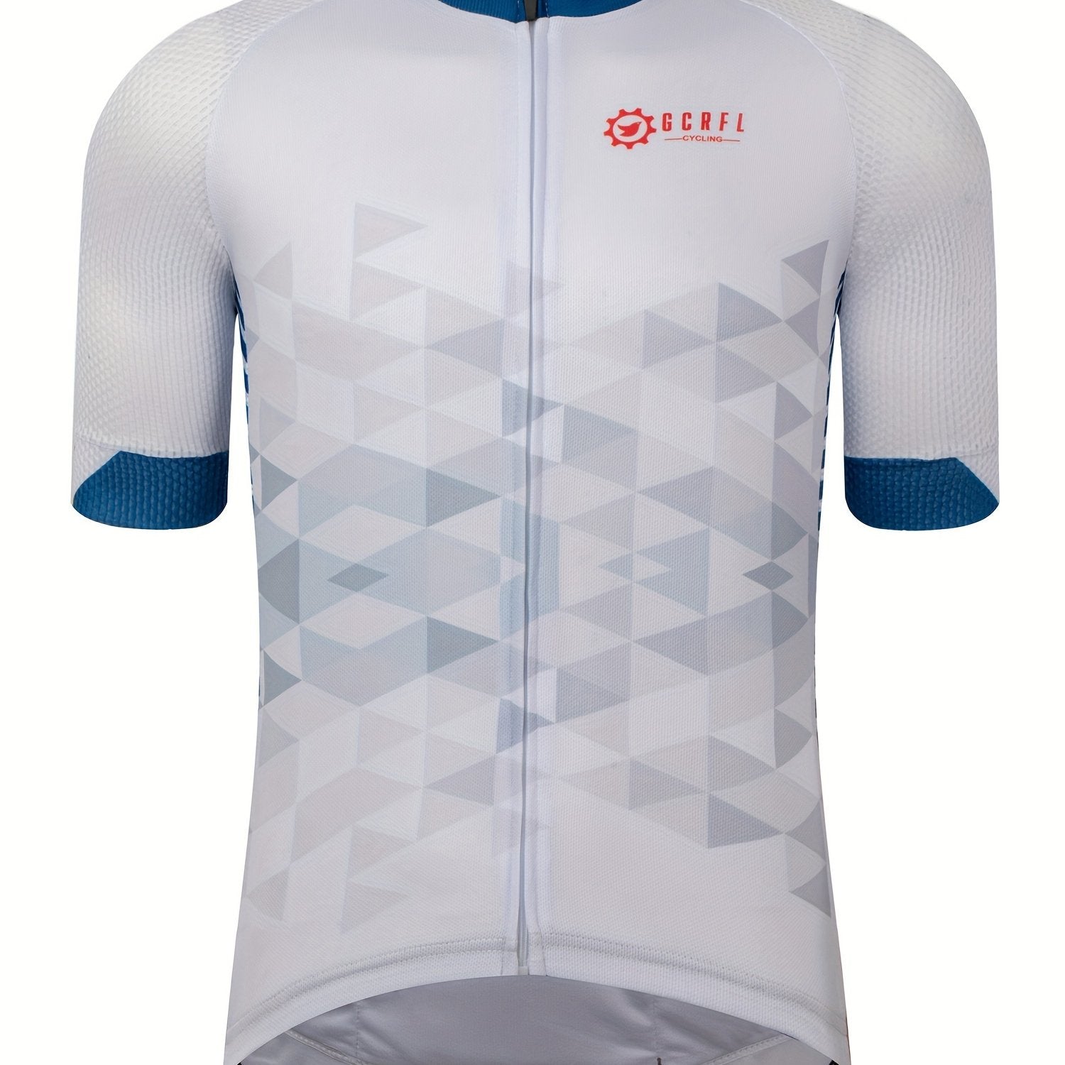 Contrastrijk patroon wielershirt | Wielerkleding | Prestatiegericht Fietsjersey