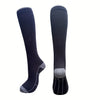Visconte | Compressiekousen Kniehoog | Elastisch materiaal, 20-30 mmHg compressie, circulatie ondersteuning voor sport en reizen