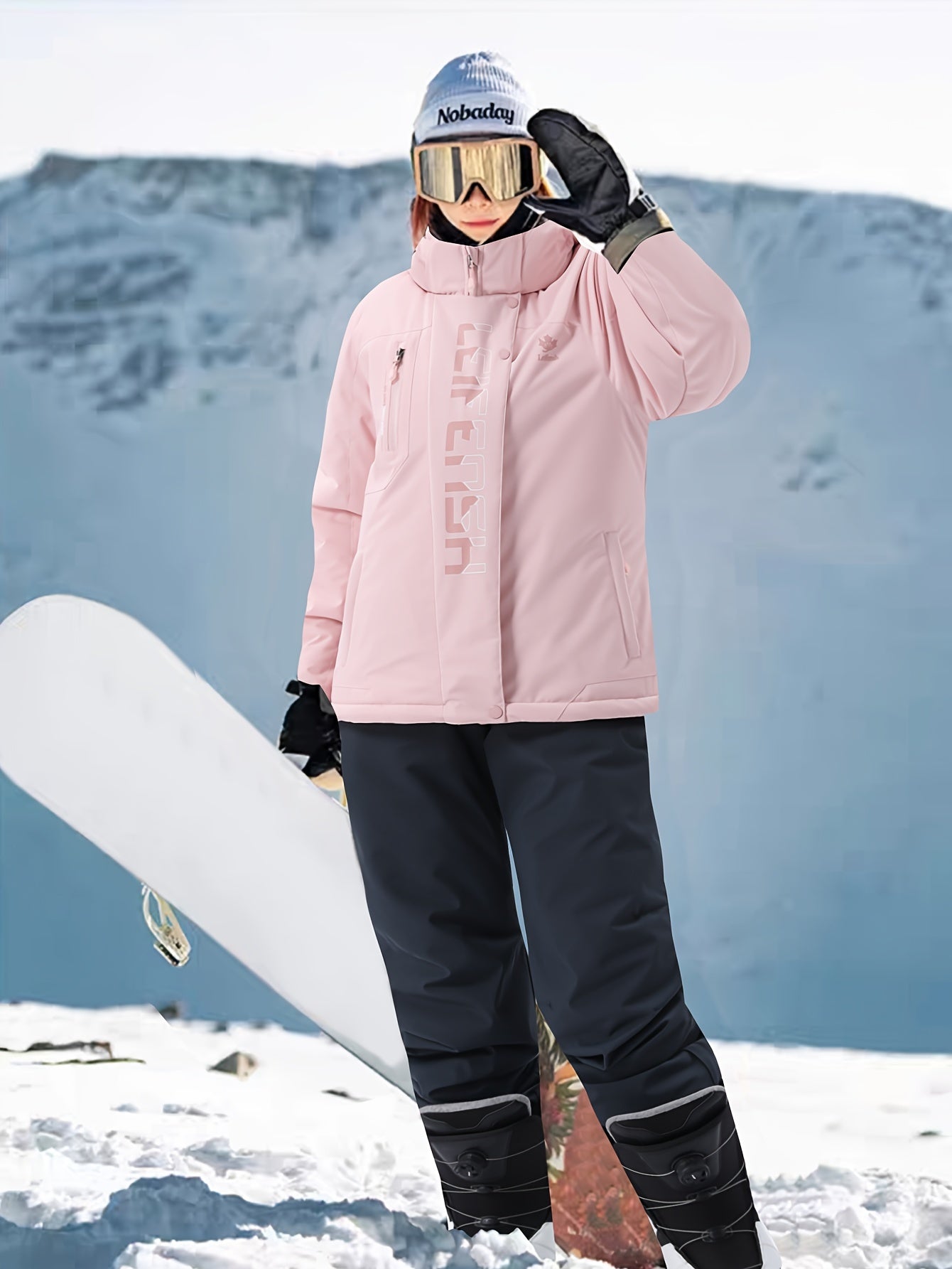 Ski- of Snowboardpak Dames 367 | Zachte Winterset met Capuchon - Duurzaam & Waterafstotend voor Outdoor Activiteiten - Essential