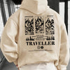 Mountain Scene Hoodie Heren | Loose fit | Trekkoord capuchon - Duurzaam polyester - Geschikt voor casual momenten