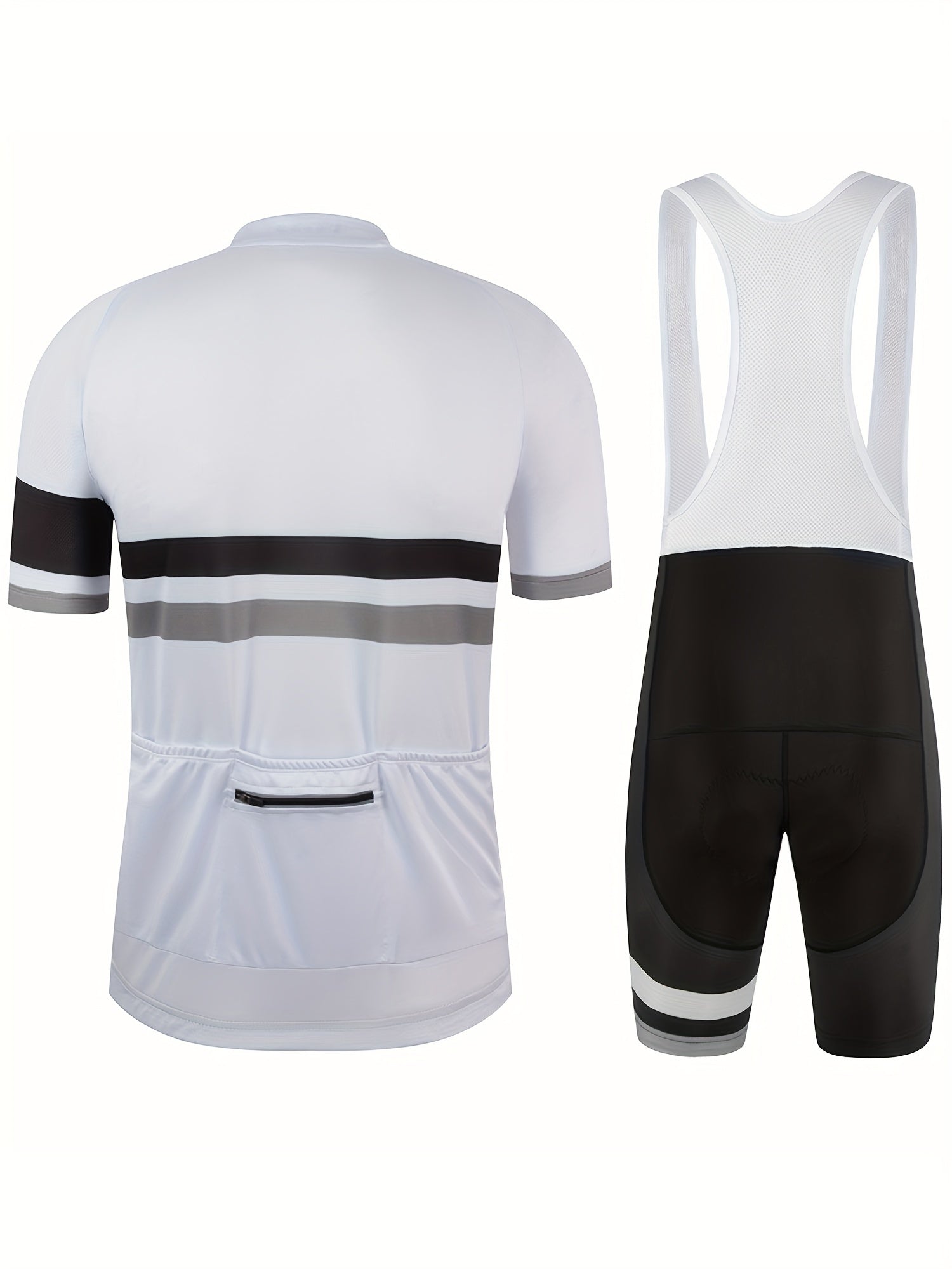 Minimalistisch strepen wielershirt | Wielerkleding | Essentieel Fietsjersey