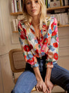 Floral Dames Blouse | Duurzaam - Must-Have - Stijlvol & Comfortabel - Lente/Zomer/Herfst