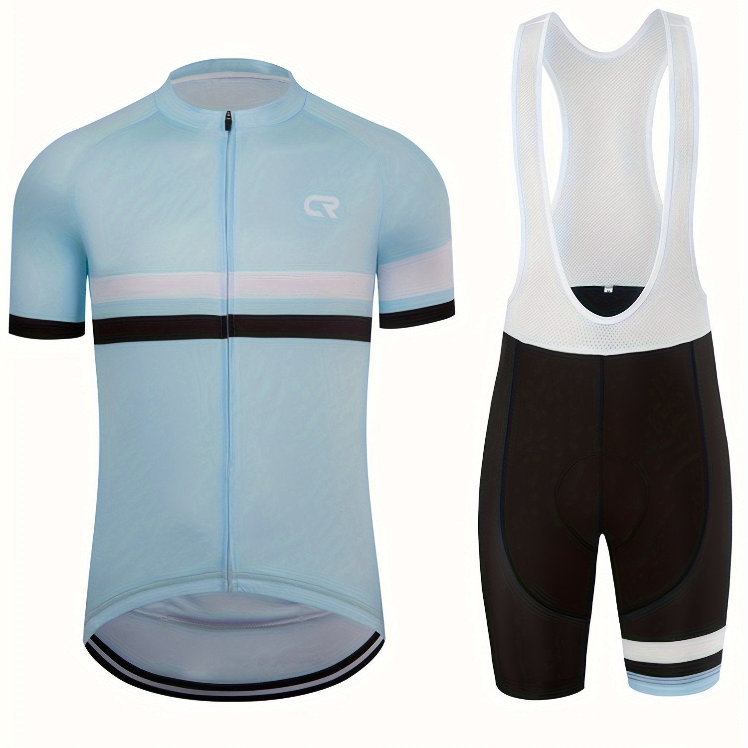 Minimalistisch strepen wielershirt | Wielerkleding | Essentieel Fietsjersey