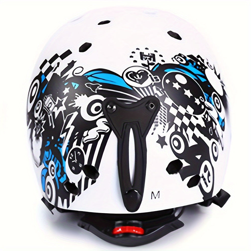 MOON Bloom 24' 25 ' | Skihelm met Skibril, PC+EPS & ABS Hoge Kwaliteit - Geschikt voor Skiën, Snowboarden en Skateboarden - Beschermende Outdoor Ski Gear