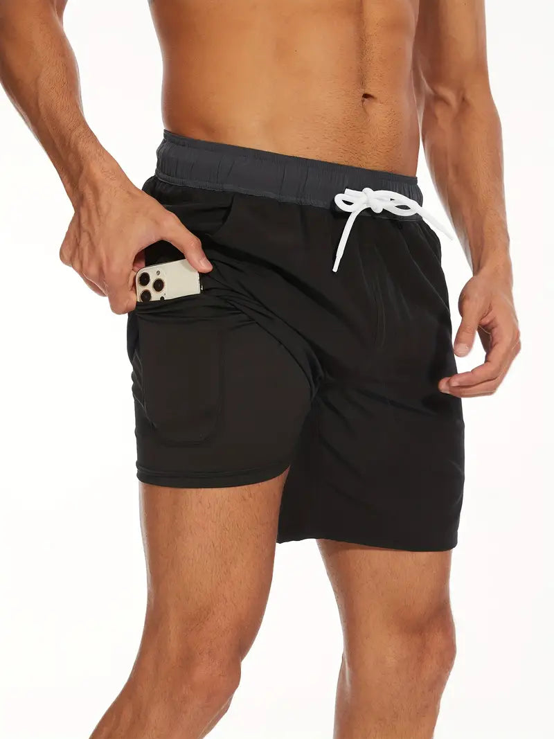 Sneldrogende Zwembroek Heren – Ademend Polyester & Comfortabele Pasvorm