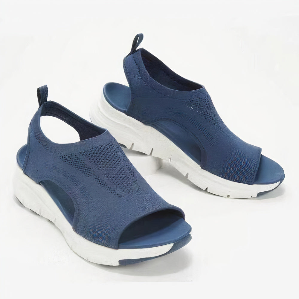 Vira | Orthopedische Sandalen | Comfortabele Zomersandalen Dames | Ergonomisch EVA-Rubber | Verkrijgbaar in Blauw, Bruin, Zwart, Roze | Maten 35-45 | Voor Dagelijks Gebruik | Hoge Kwaliteit en Comfort