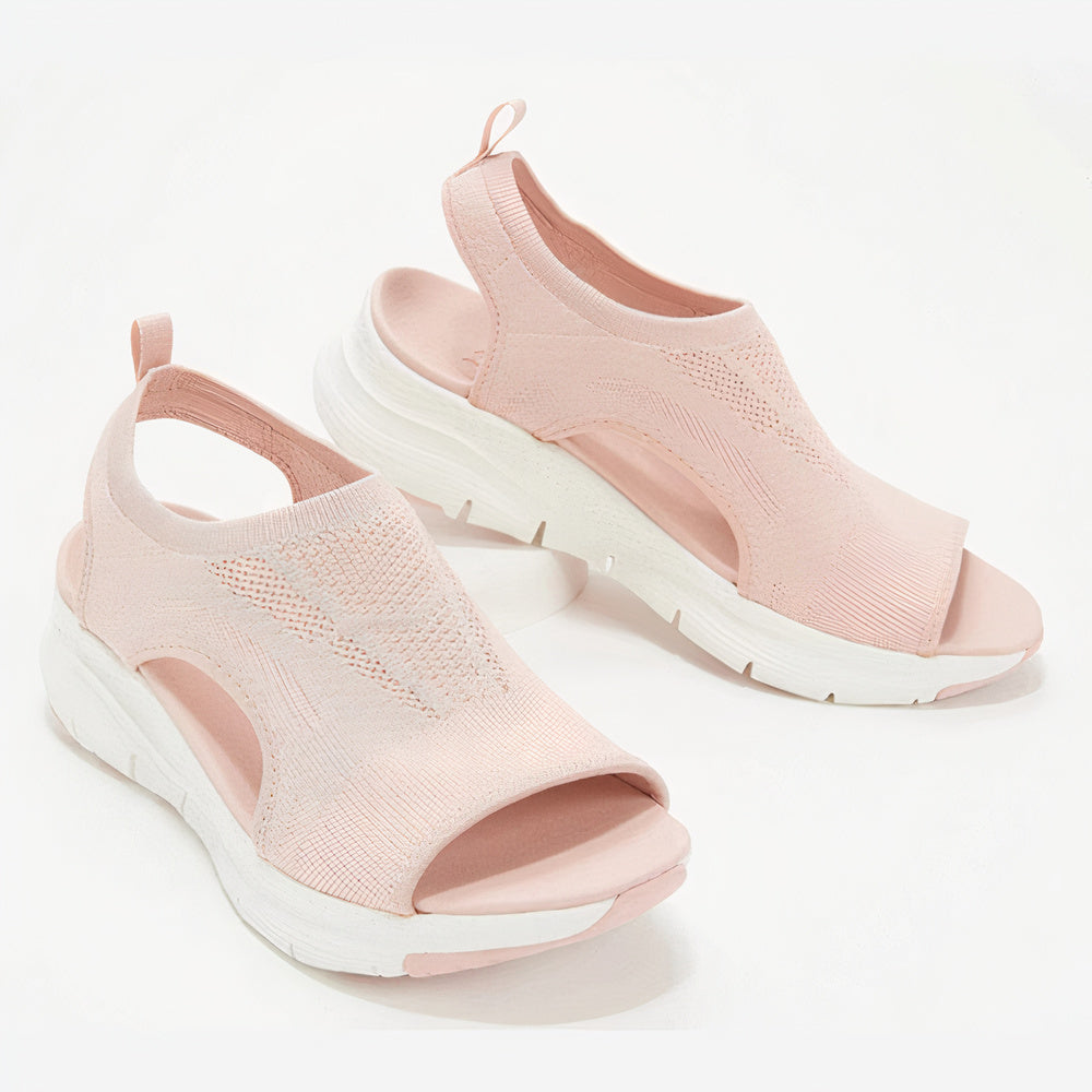 Vira | Orthopedische Sandalen | Comfortabele Zomersandalen Dames | Ergonomisch EVA-Rubber | Verkrijgbaar in Blauw, Bruin, Zwart, Roze | Maten 35-45 | Voor Dagelijks Gebruik | Hoge Kwaliteit en Comfort