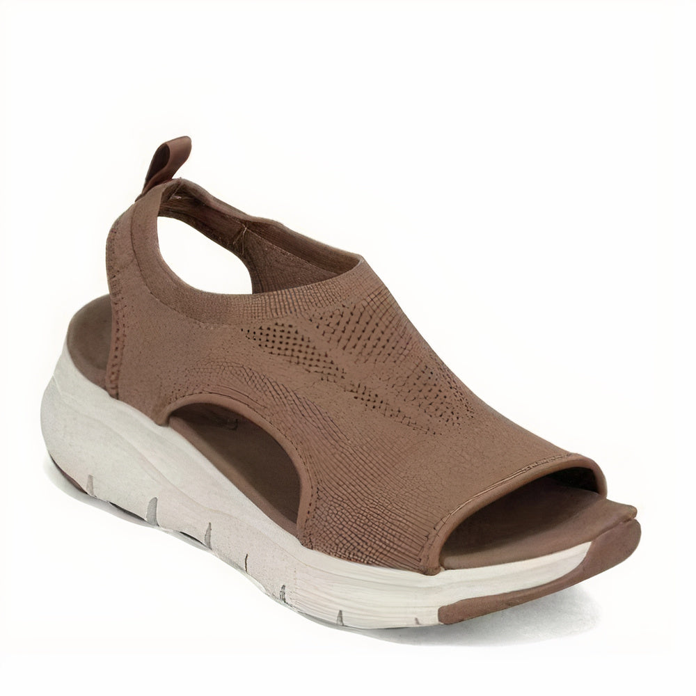Vira | Orthopedische Sandalen | Comfortabele Zomersandalen Dames | Ergonomisch EVA-Rubber | Verkrijgbaar in Blauw, Bruin, Zwart, Roze | Maten 35-45 | Voor Dagelijks Gebruik | Hoge Kwaliteit en Comfort