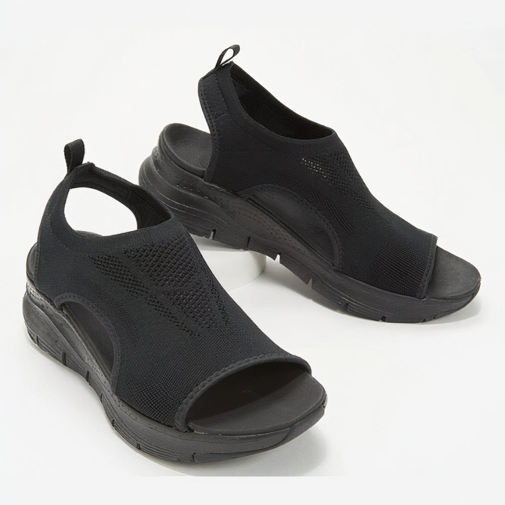 Vira | Orthopedische Sandalen | Comfortabele Zomersandalen Dames | Ergonomisch EVA-Rubber | Verkrijgbaar in Blauw, Bruin, Zwart, Roze | Maten 35-45 | Voor Dagelijks Gebruik | Hoge Kwaliteit en Comfort