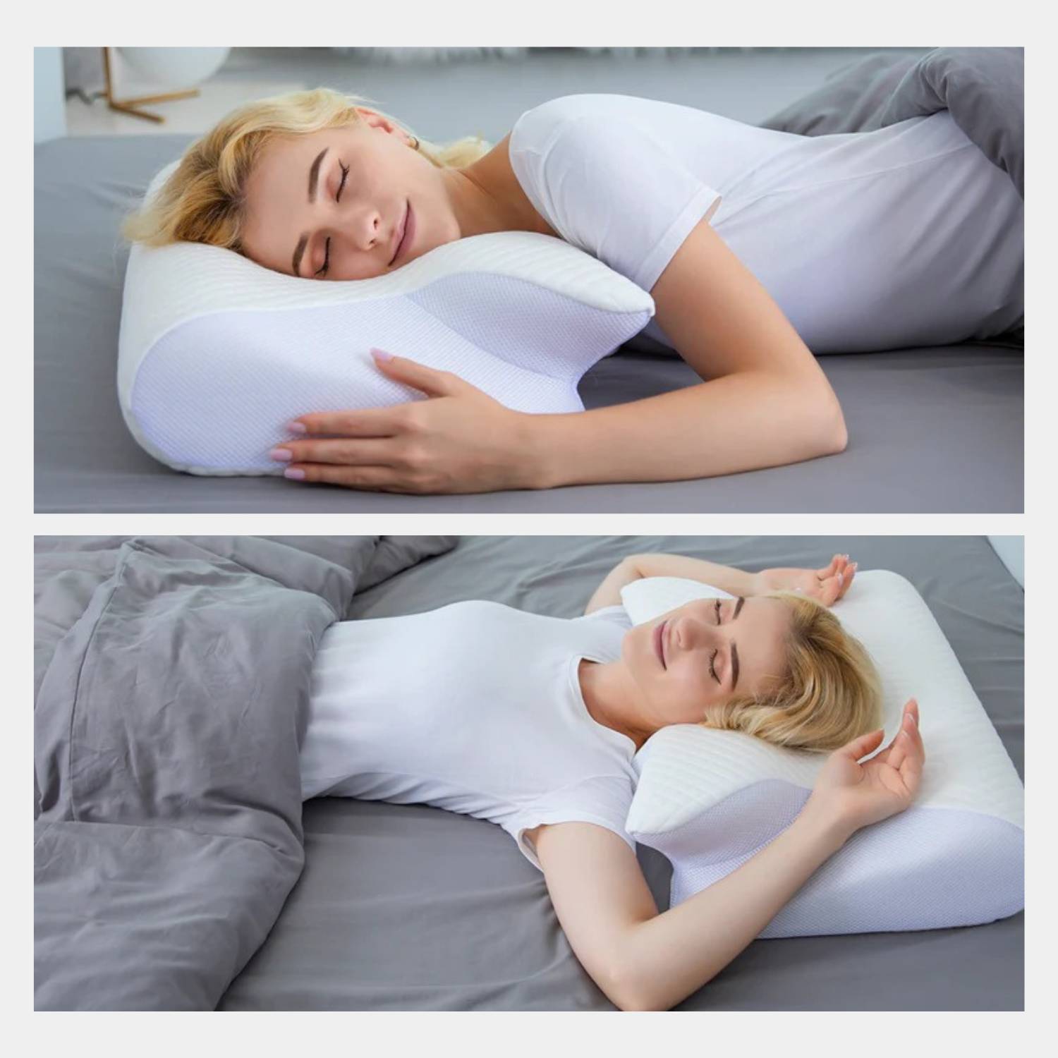 Nekkussen - ComfortEase - Traagschuim - Nekpijn Verlichting