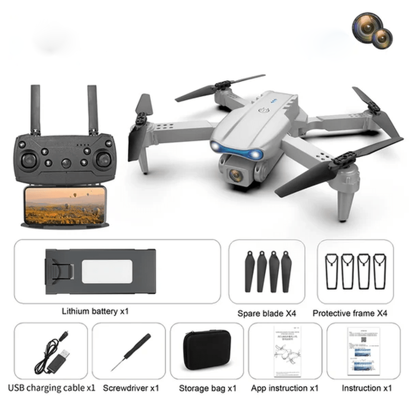 AeroPro  - Drone met 4K UHD-camera en lange batterijduur