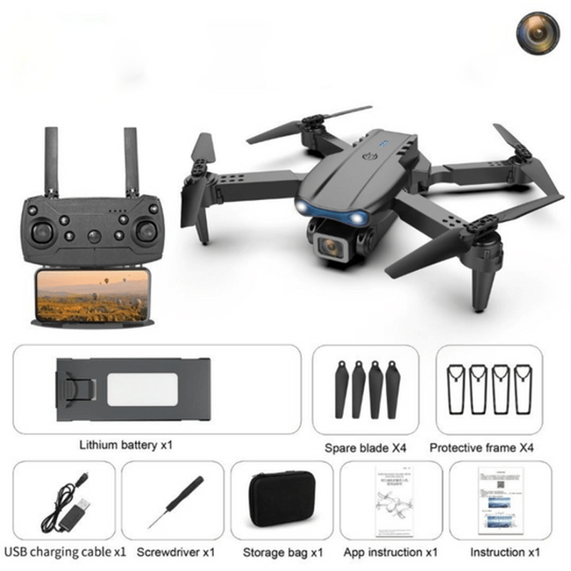 AeroPro  - Drone met 4K UHD-camera en lange batterijduur