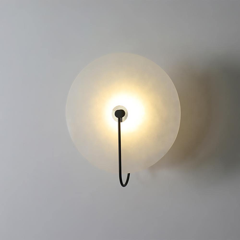 LuxeStone Light - Elegante LED-Wandlamp van Moderne Steen