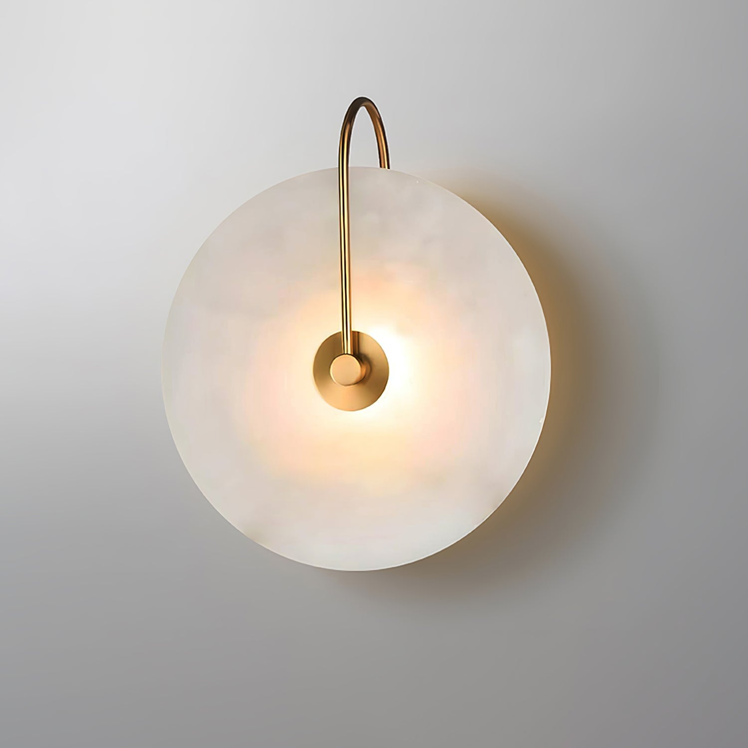 LuxeStone Light - Elegante LED-Wandlamp van Moderne Steen