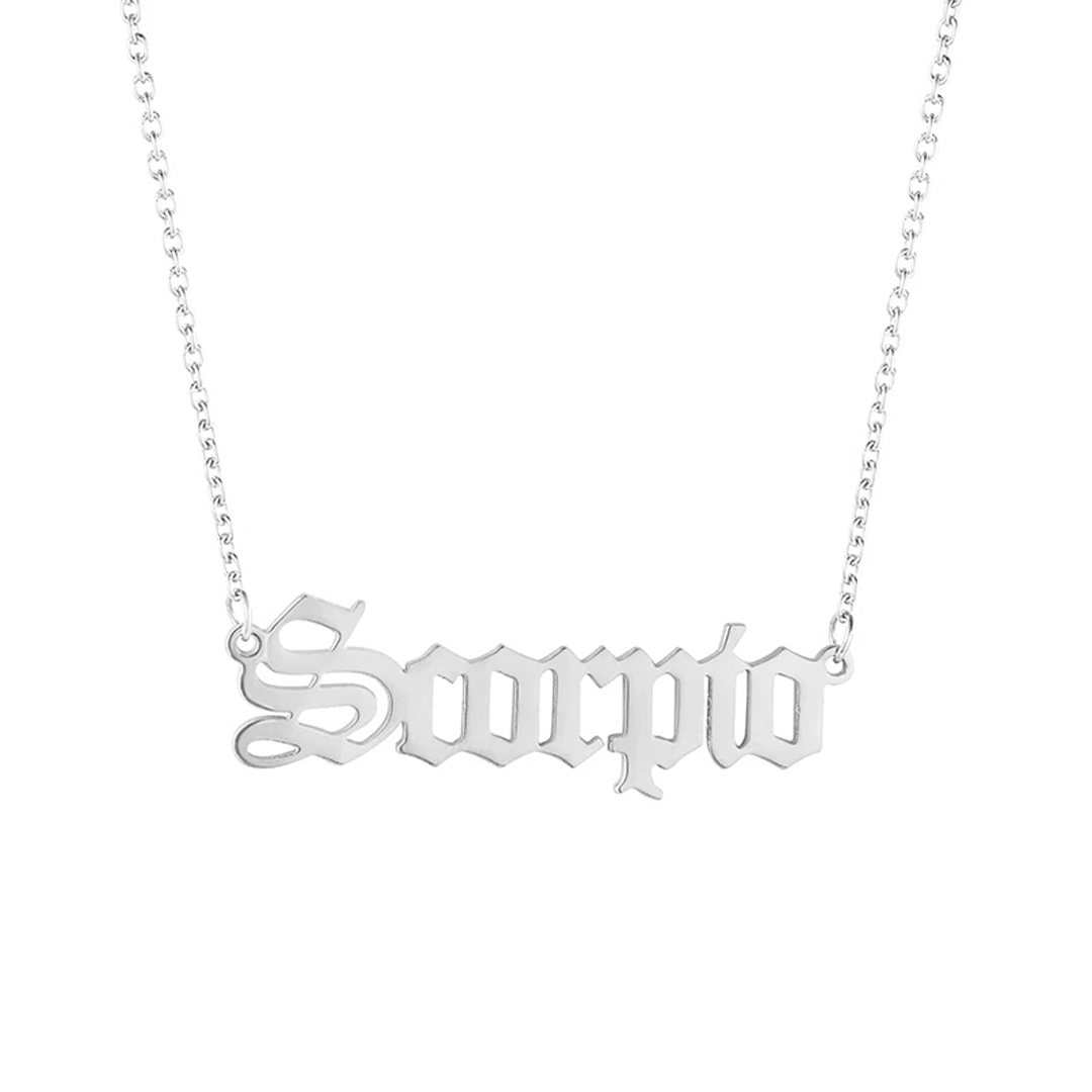 Zodiac | Custom Star Sign Necklace