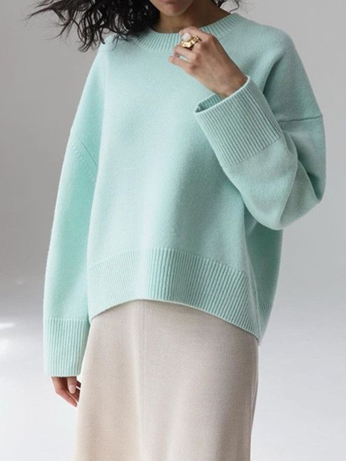 Candyfloss | Oversized Pullover Sweater/Trui Heerlijke wintertrui