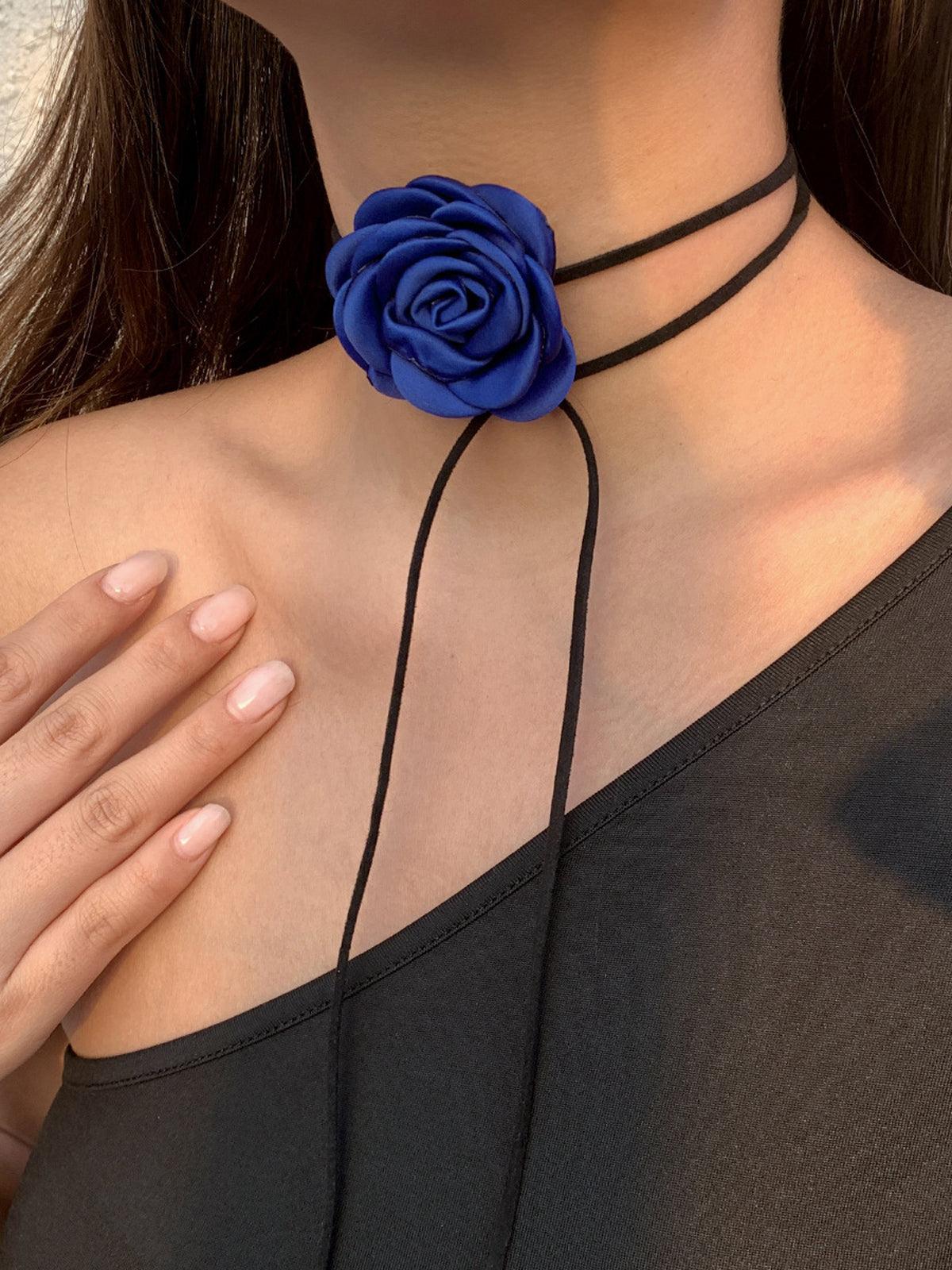 Visconte | Elegante Bloem Choker Ketting