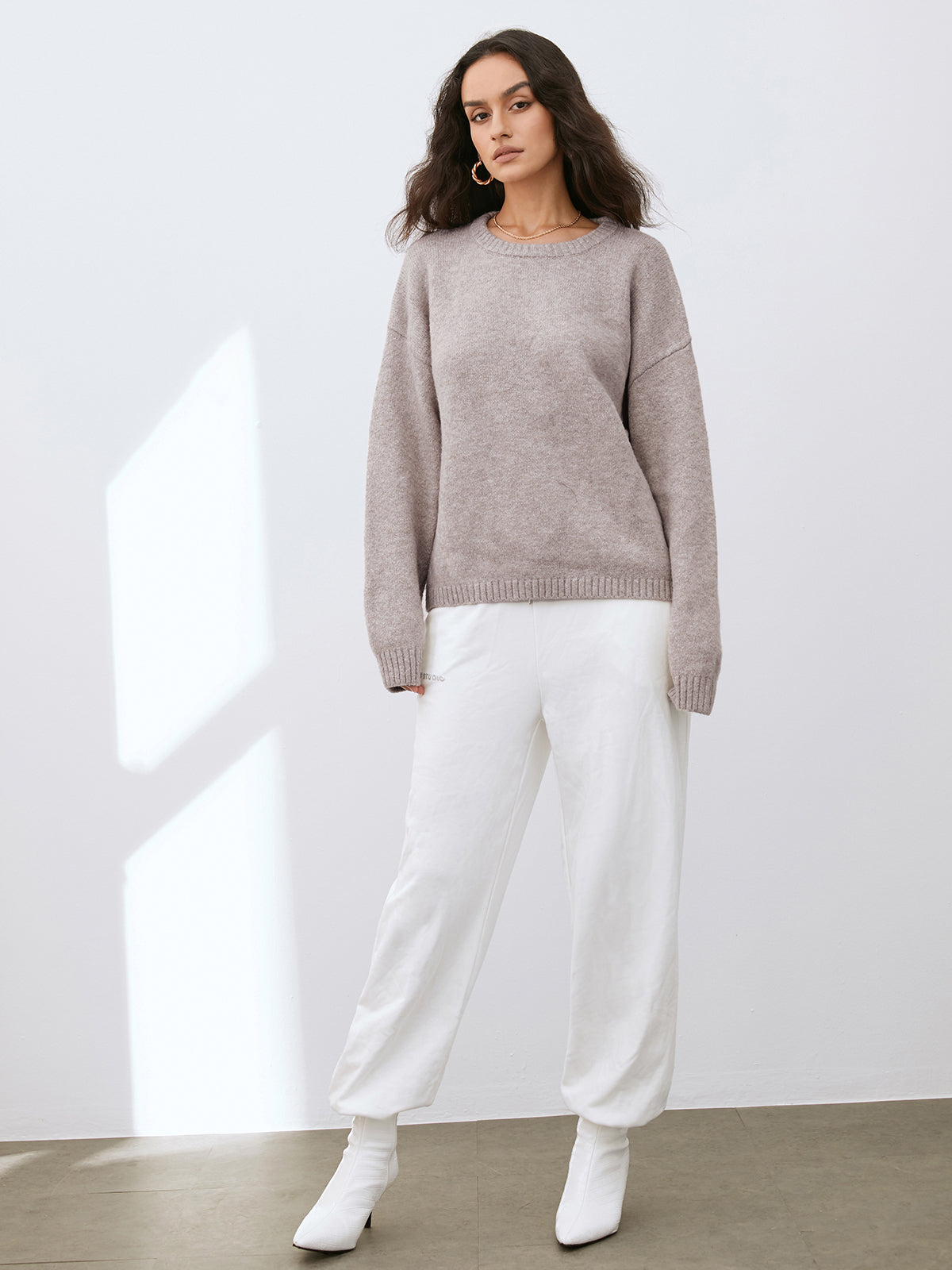 Lightweight Cloud Weather Pullover Sweater/Trui