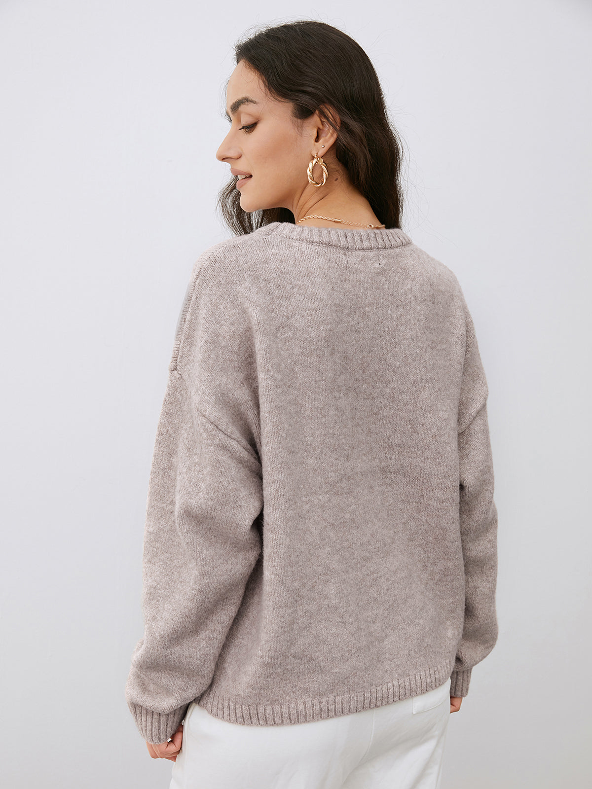 Lightweight Cloud Weather Pullover Sweater/Trui