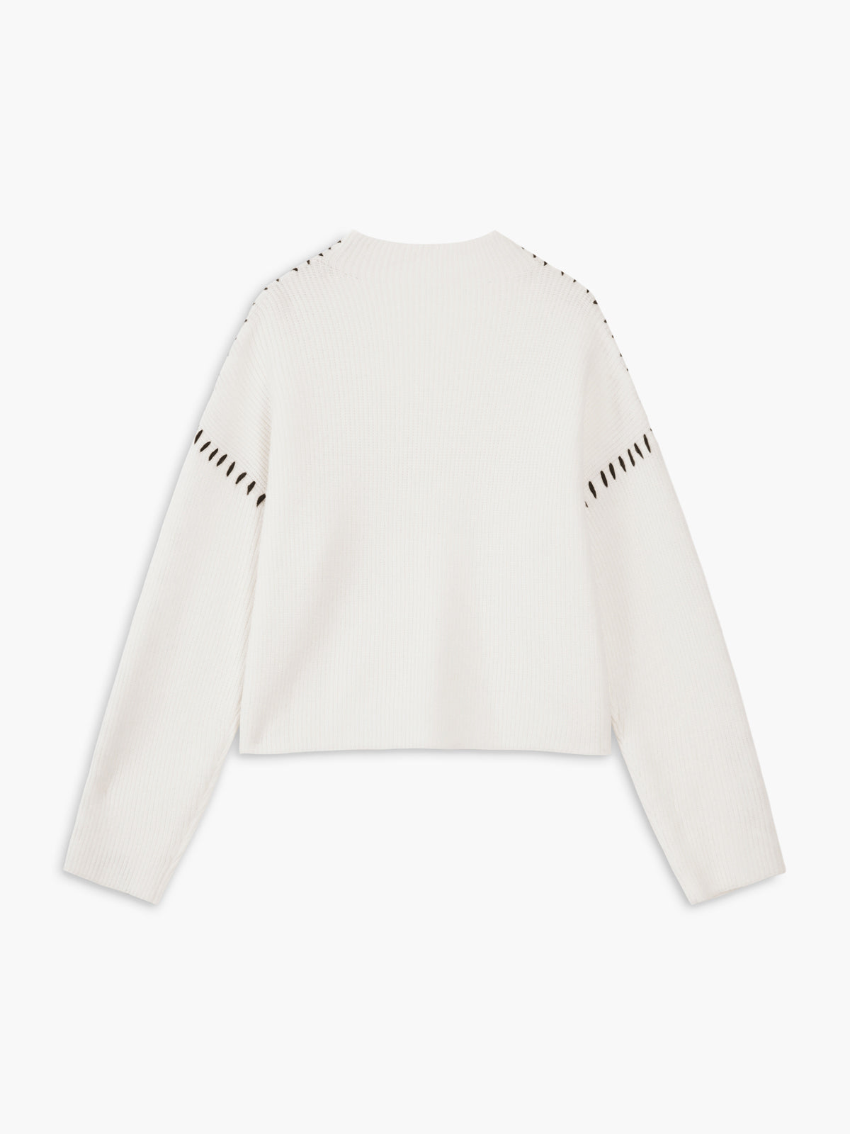 Shift The Focus | Oversized Mock Neck Sweater/Trui Dames