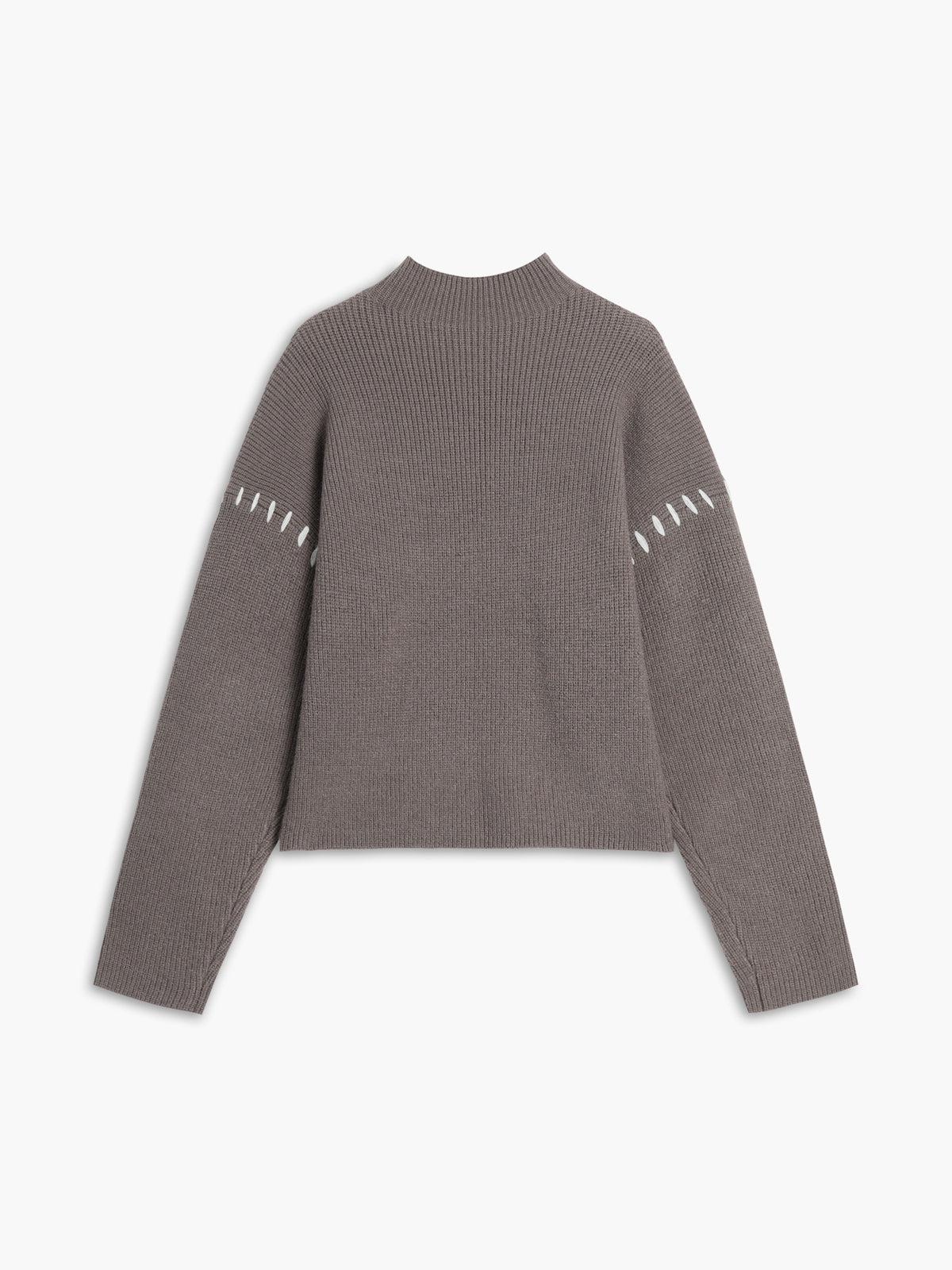 Shift The Focus | Oversized Mock Neck Sweater/Trui Dames