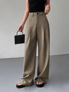 Divine Pleat Wide Leg Dress Pants