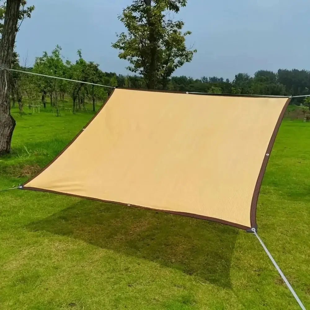 Schaduwdoek – 90% UV-bescherming met Duurzaam HDPE & Stevige Bevestigingsogen