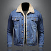 Stijlvolle Winter Fleece Windjack Denim Jas - Jas Heren - Regular Fit - Puento Fortade - TP 30 - Essential