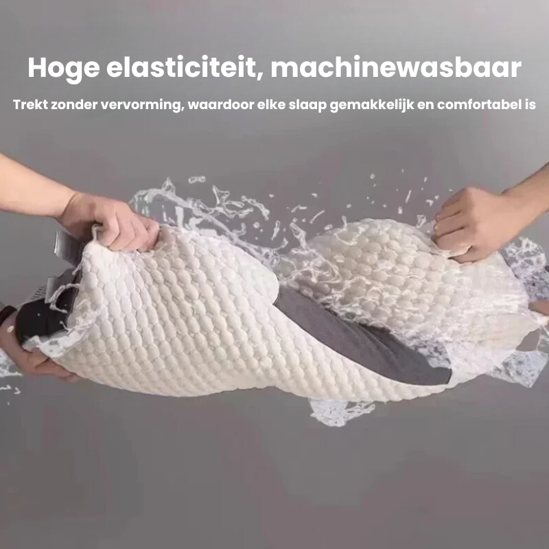 Orthopedisch Hoofdkussen met Massagefunctie – Ergonomische Ondersteuning voor Nek & Schouders