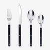 Bestekset 24-Delig voor 6 Personen met Klassiek Bistrodesign
