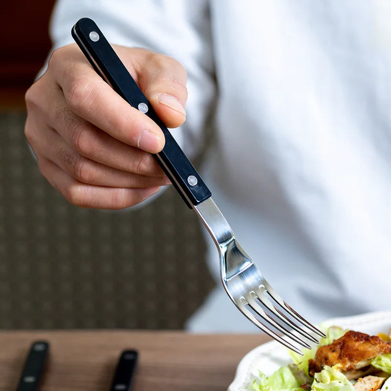 Bestekset 24-Delig voor 6 Personen met Klassiek Bistrodesign