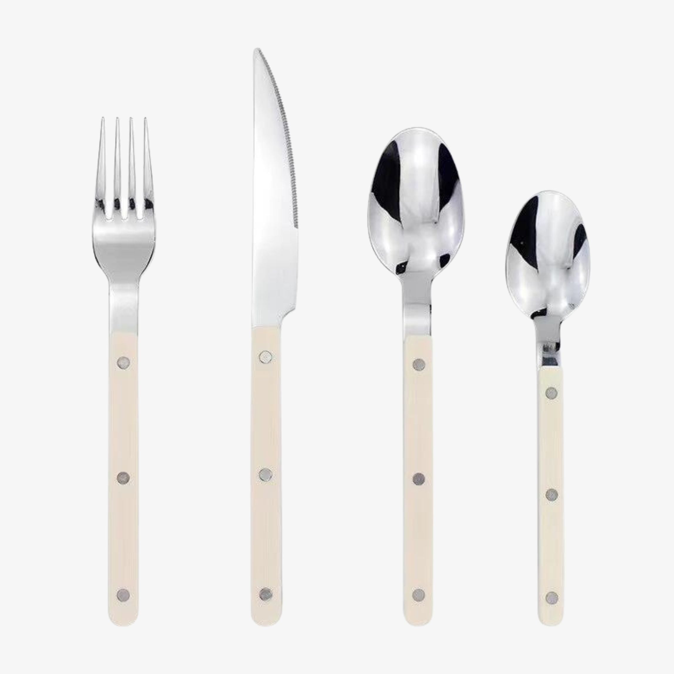 Bestekset 24-Delig voor 6 Personen met Klassiek Bistrodesign