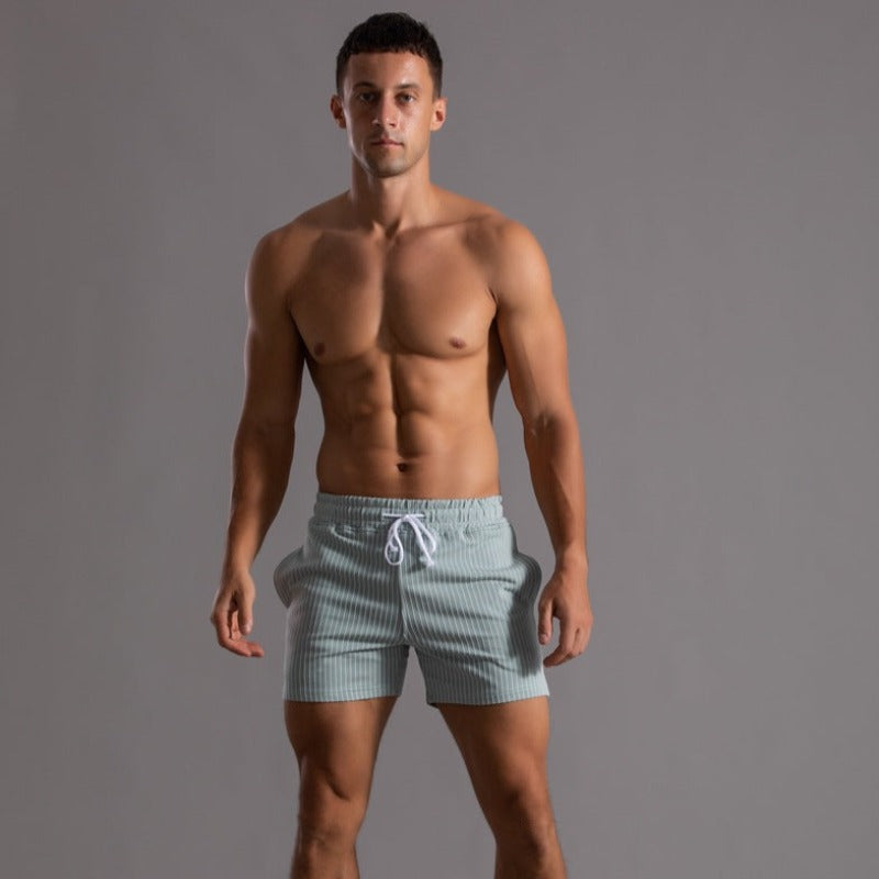 Rib Zwemshort Heren | Polyester | Retro & Sneldrogend