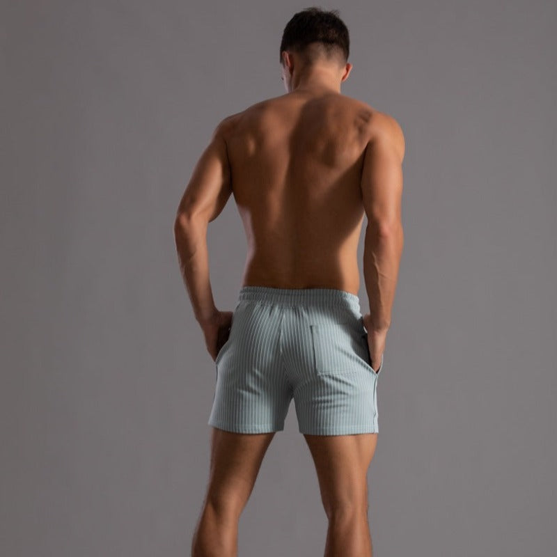 Rib Zwemshort Heren | Polyester | Retro & Sneldrogend