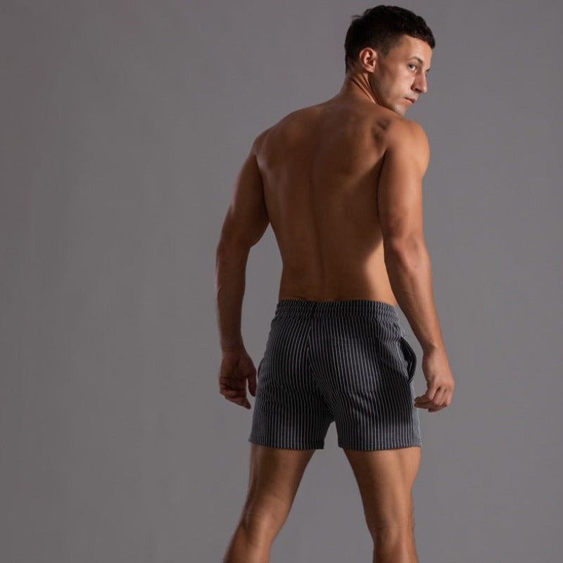 Rib Zwemshort Heren | Polyester | Retro & Sneldrogend