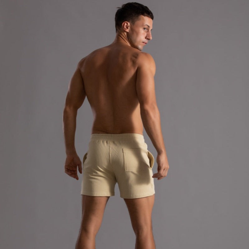 Rib Zwemshort Heren | Polyester | Retro & Sneldrogend