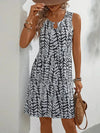 Zirella | Mouwloze Zomerjurk voor Dames met Abstracte Print