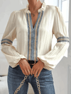 Damesblouse met Textuurdetails - Visconte