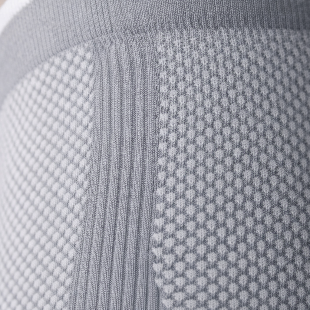 Visconte | Compressiekousen Kniehoog | Elastisch materiaal, 20-30 mmHg compressie, circulatie ondersteuning voor sport en reizen