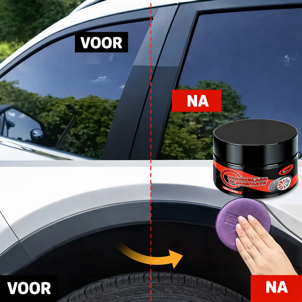 Plastic Restore | Poetsmiddel | Glans rubberpasta, kunststof en banden reiniger en shine , dashboard en interieur verzorging