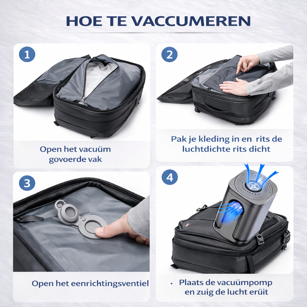 TRAVELPRO+| Laptop Rugzak 17 Inch | Geschikt voor Ryanair Transavia en meer, vacuum compressie design, uitbreidbare rugzak voor werk en reizen