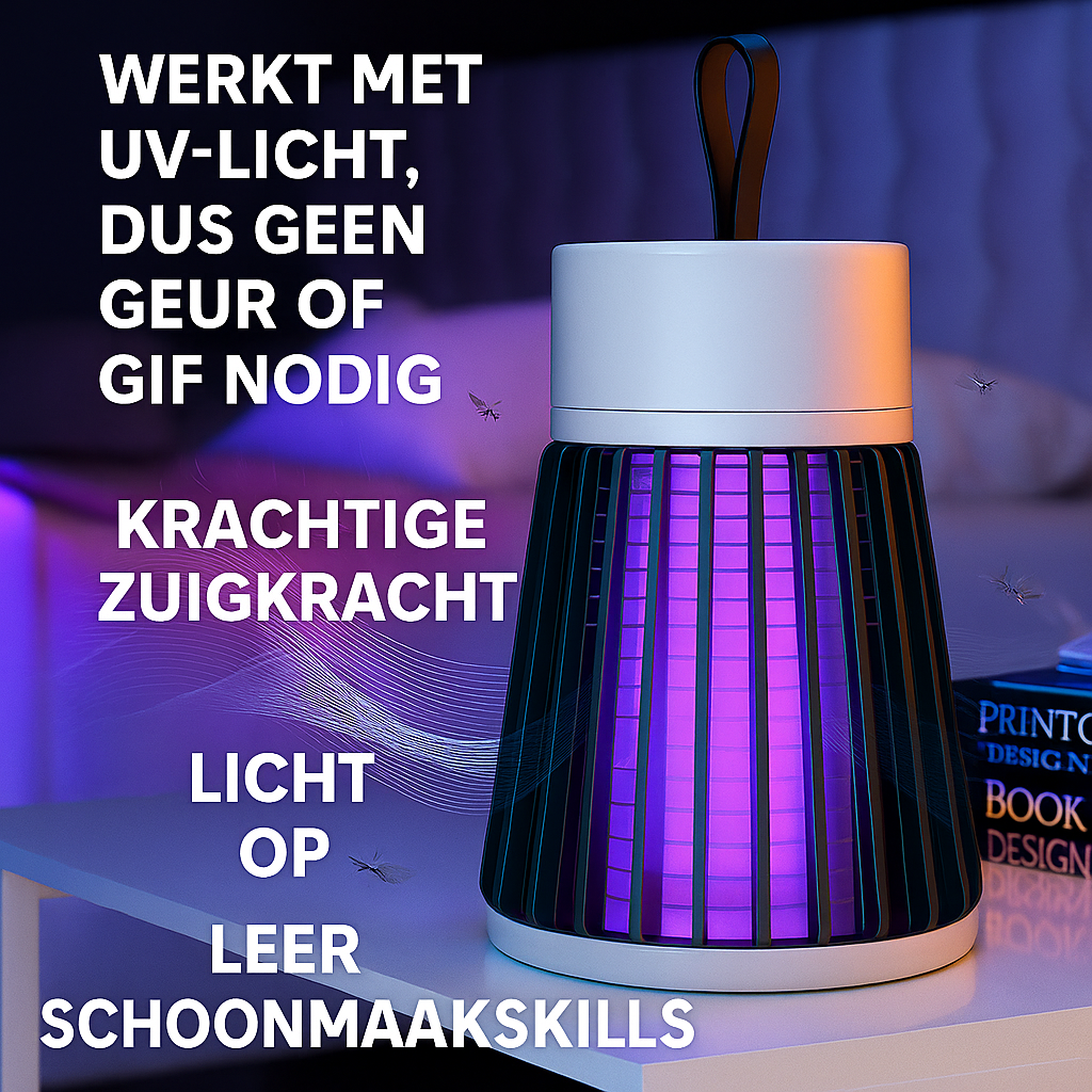 LED Muggenlamp | Krachtige Binnen & Buiten Insectenverdelger