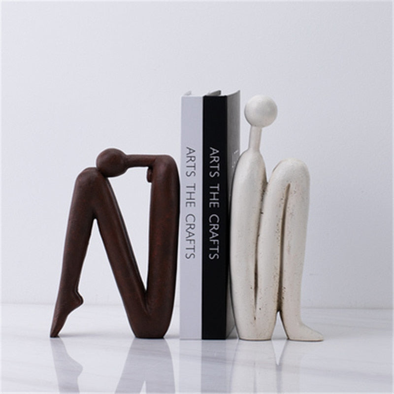 Elegant Bookend- Kunst voor Decoratie en Organisatie